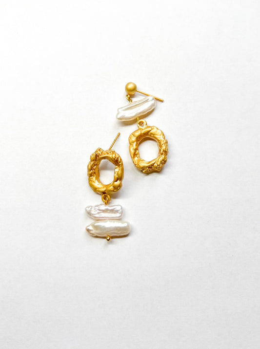 Imperfect but special earrings