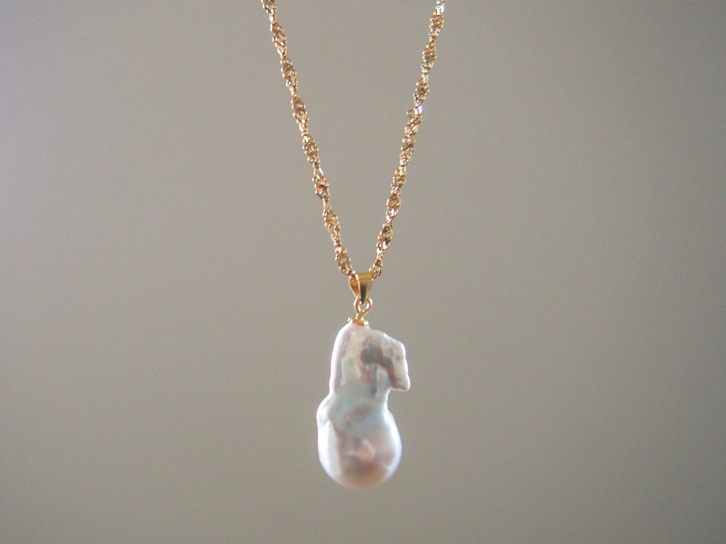 Coraline Baroque Pearl Pendant